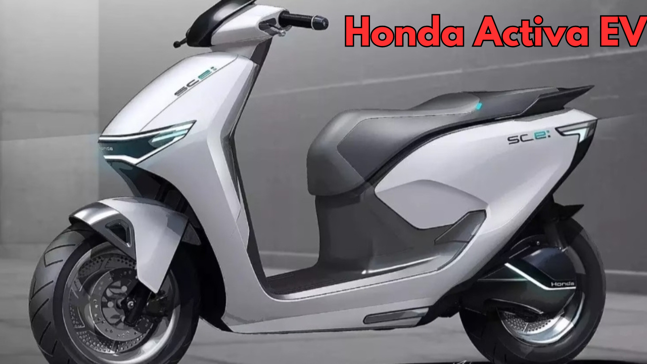 Honda Activa EV scooter