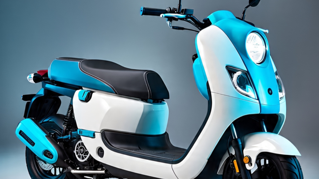 Yamaha’s First Electric Scooter 