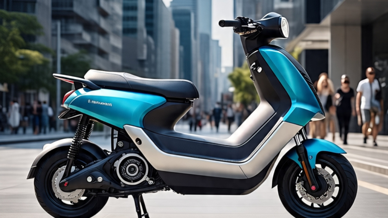 Yamaha’s First Electric Scooter