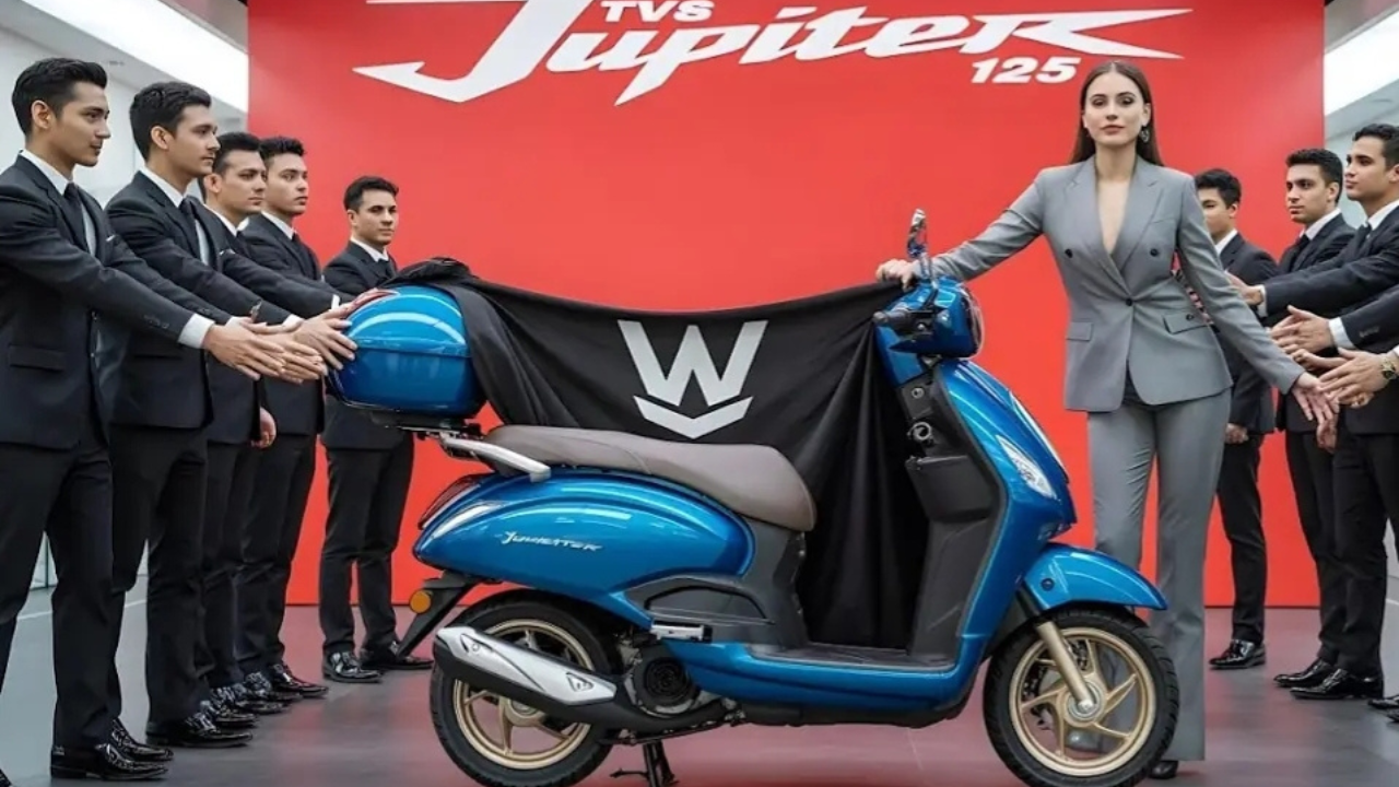 New TVS Jupiter 125