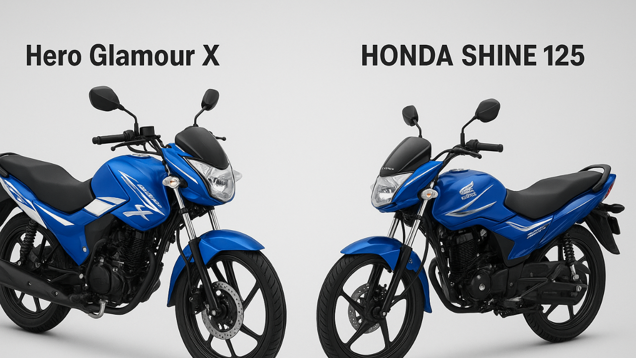 Hero Glamour X Vs Honda Shine 125