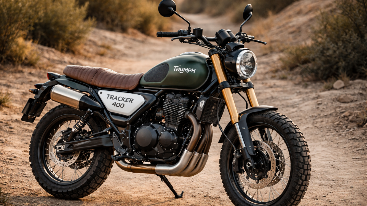 Triumph Tracker 400 Unveiled