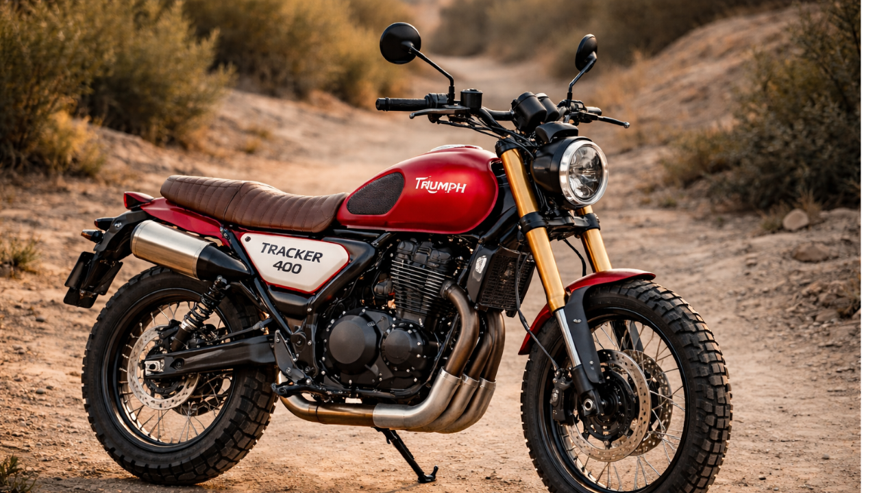 Triumph Tracker 400 Unveiled