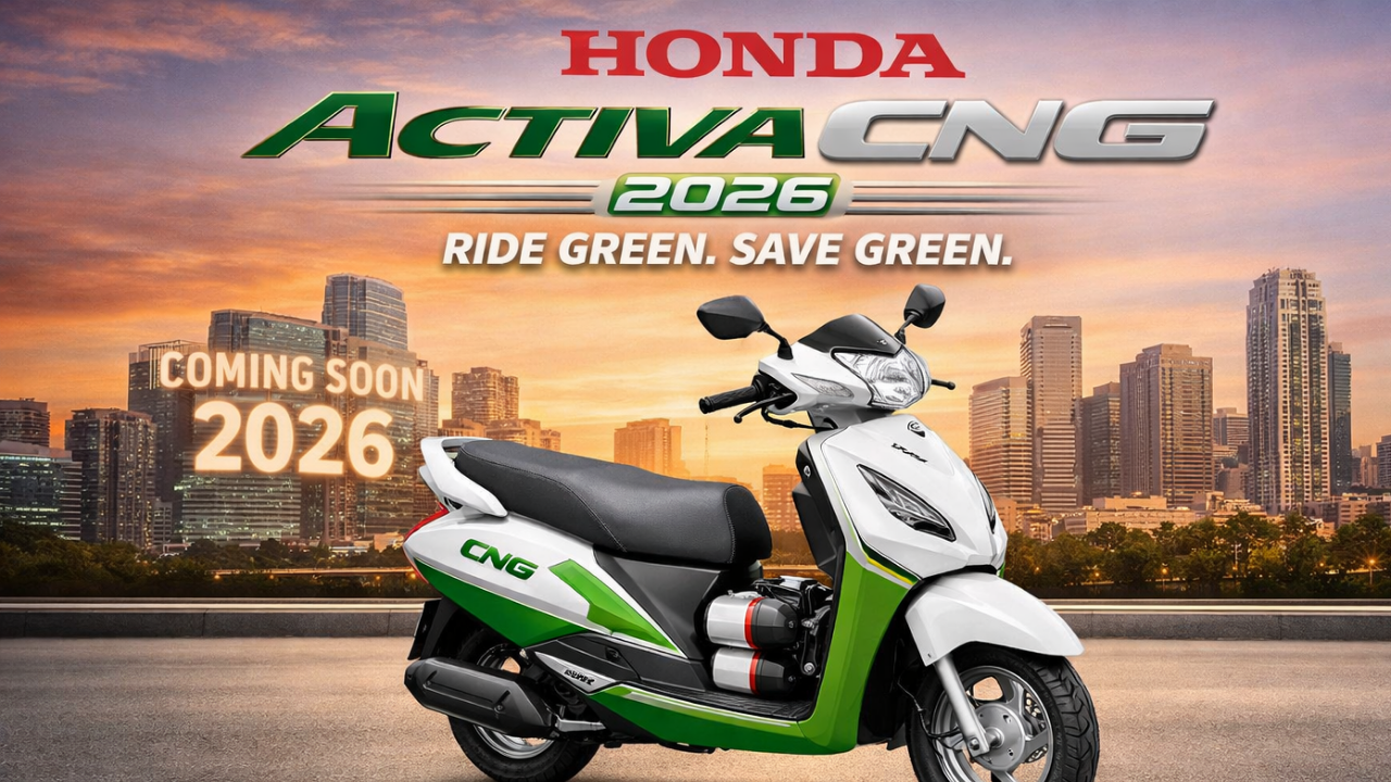 Honda Activa CNG 2026 Revealed