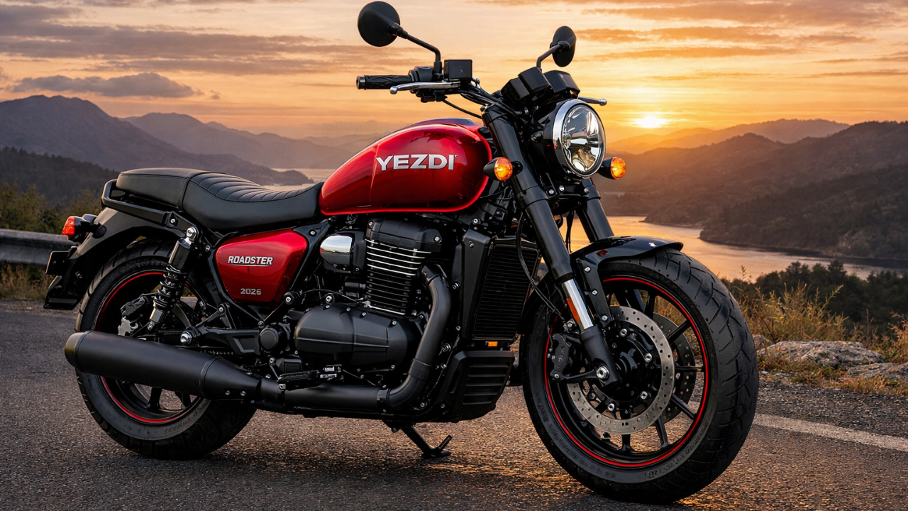 Yezdi Roadster Red Wolf 2026