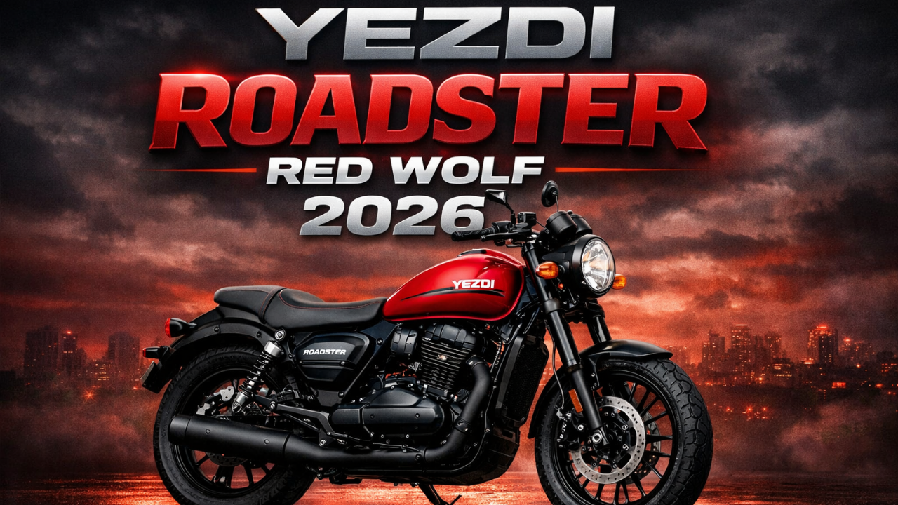 Yezdi Roadster Red Wolf 2026