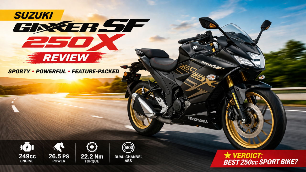 Suzuki Gixxer SF 250X Review