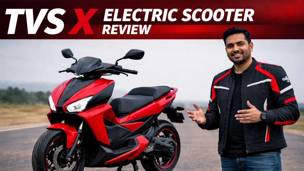 TVS X Electric Scooter