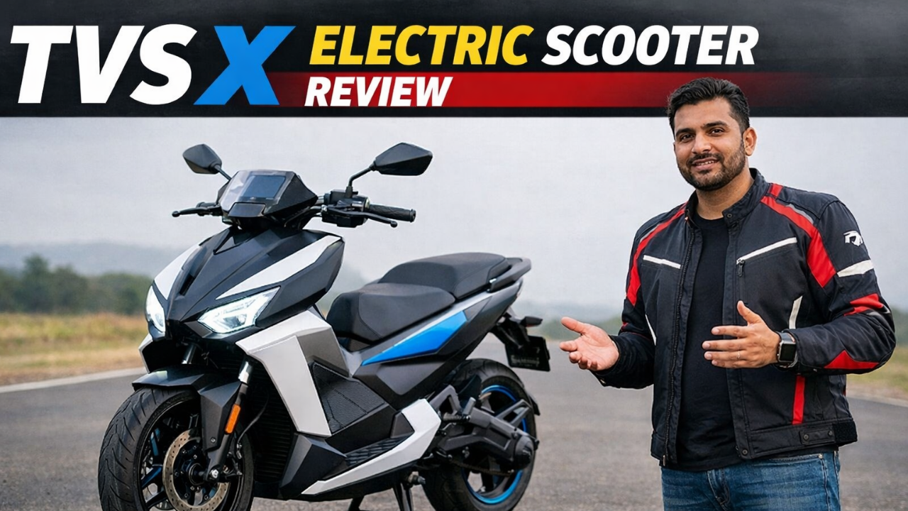 TVS X Electric Scooter
