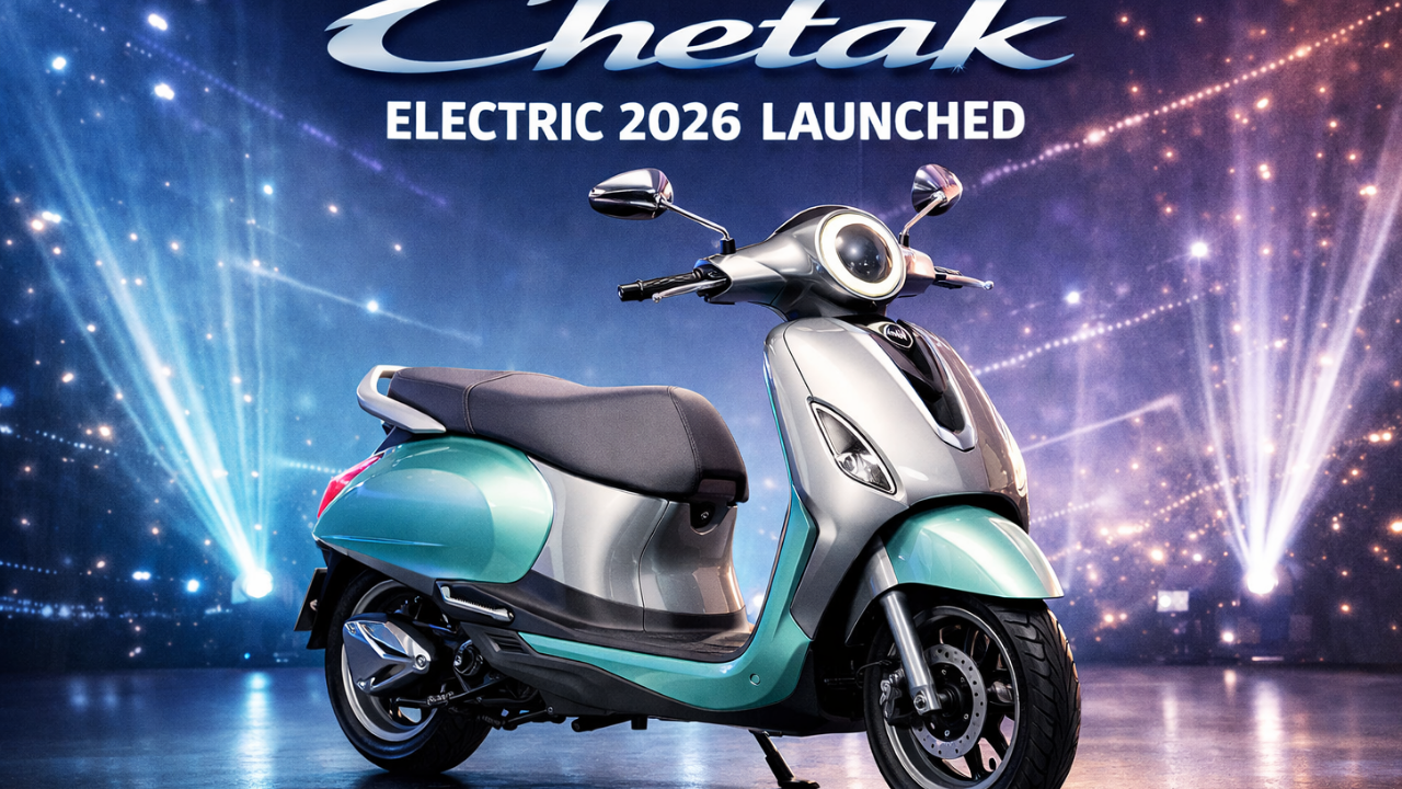 Bajaj Chetak Electric 2026 Launched