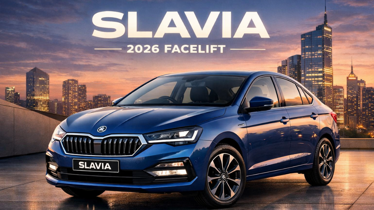 New Skoda Slavia 2026 Facelift