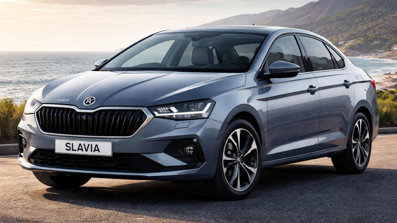 New Skoda Slavia 2026 Facelift