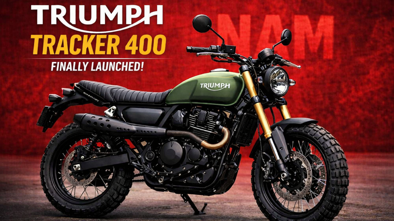 New Triumph Tracker 400 2026