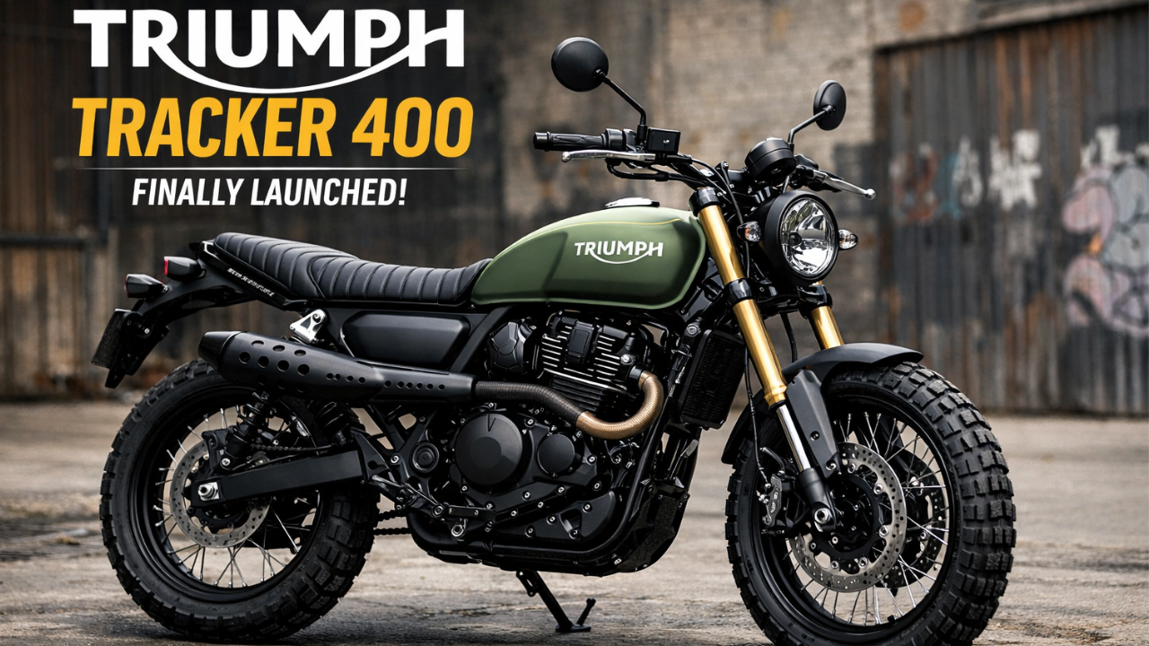 New Triumph Tracker 400 2026