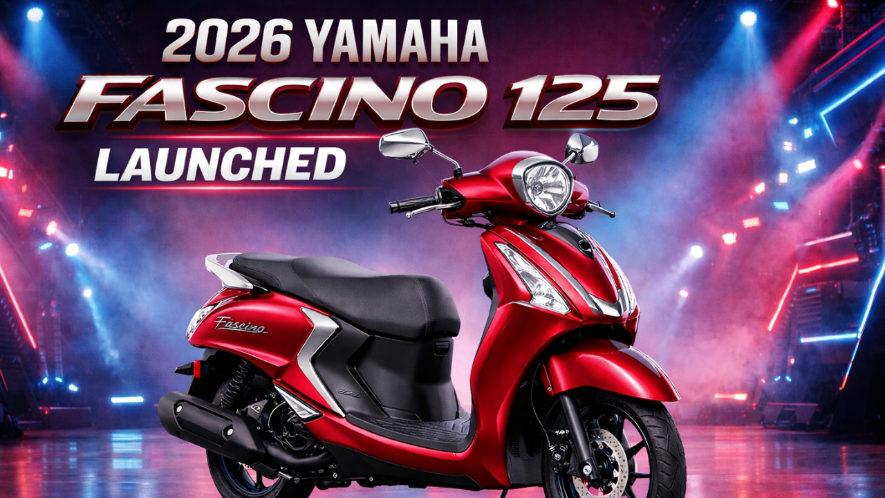 Yamaha Fascino 125 Launched