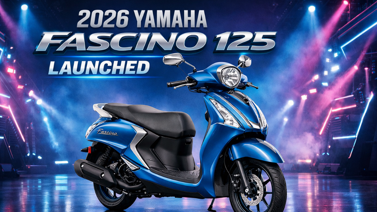 Yamaha Fascino 125 Launched