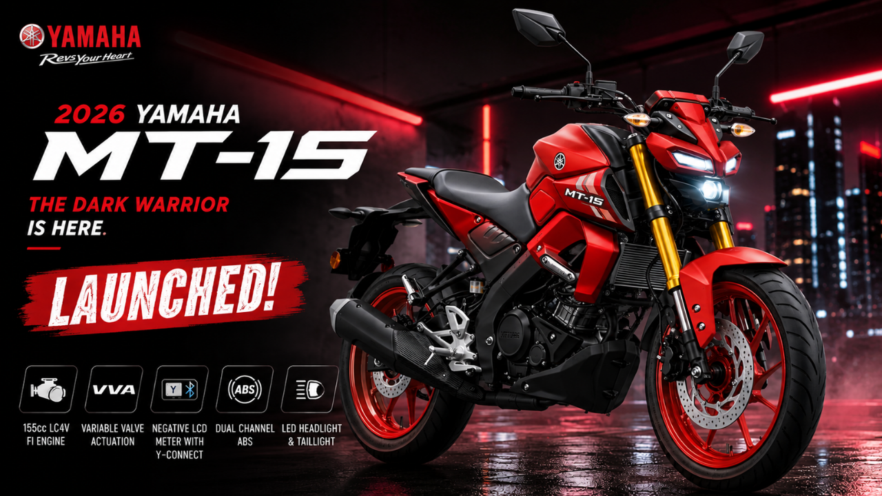 2026 Yamaha MT-15 Launched