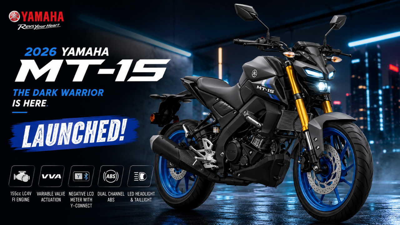 2026 Yamaha MT-15 Launched 