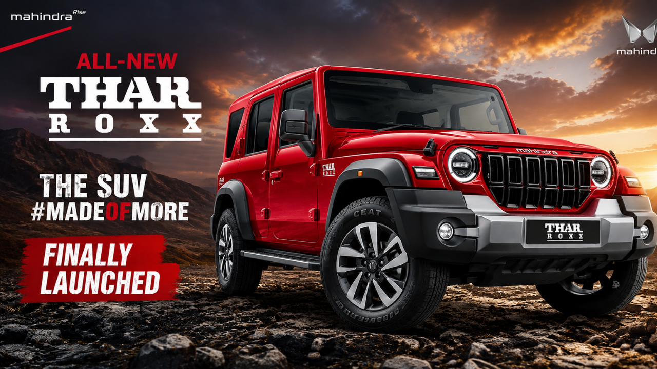Mahindra New Thar Roxx
